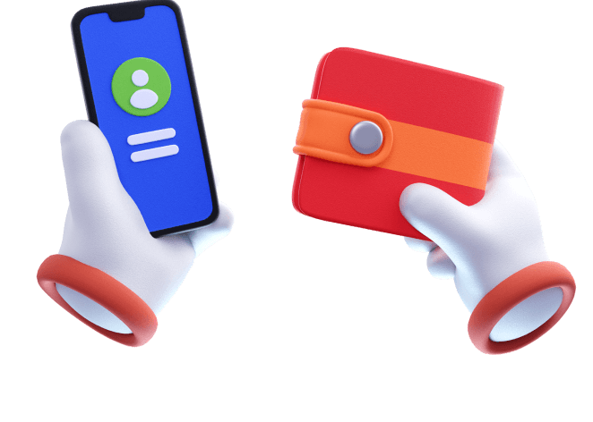 Connect wallet & create account